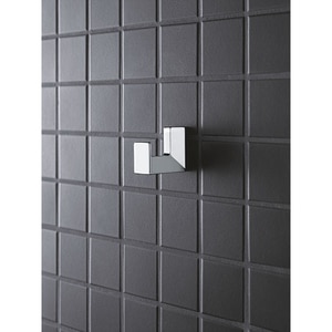 Cuier prosop GROHE Selection Cube 40782000, argintiu Cuier prosop GROHE Selection Cube 40782000, argintiu