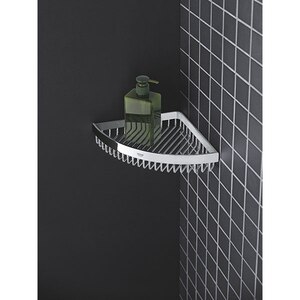 Raft de colt GROHE Selection Cube 40809000, 28.3cm, argintiu Raft de colt GROHE Selection Cube 40809000, 28.3cm, argintiu