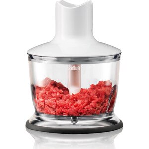 Tocator pentru mixer vertical BRAUN MQ30WH, 0.5l, alb Tocator pentru mixer vertical BRAUN MQ30WH, 0.5l, alb