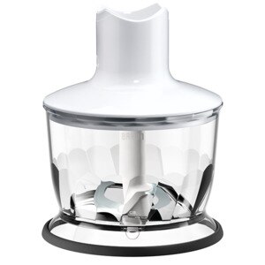 Tocator pentru mixer vertical BRAUN MQ30WH, 0.5l, alb Tocator pentru mixer vertical BRAUN MQ30WH, 0.5l, alb