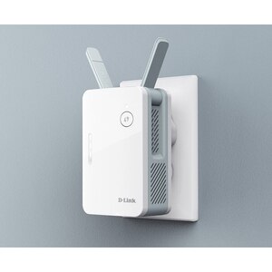 Wireless Range Extender D-LINK Eagle Pro AI AX1500 E15, Wi-Fi 6, Dual-Band 300 + 1201 Mbps, alb Wireless Range Extender D-LINK Eagle Pro AI AX1500 E15, Wi-Fi 6, Dual-Band 300 + 1201 Mbps, alb