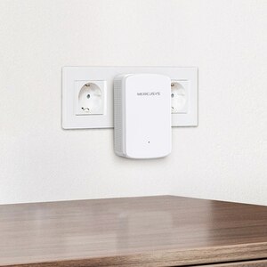 Wireless Range Extender MERCUSYS ME20 AC750, Dual-Band 300 + 433 Mbps, alb Wireless Range Extender MERCUSYS ME20 AC750, Dual-Band 300 + 433 Mbps, alb