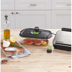 Aparat de vidat FOODSAVER VS3190X-01, 100W, argintiu-negru Aparat de vidat FOODSAVER VS3190X-01, 100W, argintiu-negru