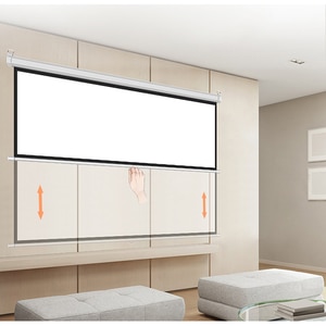 Ecran de proiectie BLACKMOUNT 1/1MN300-BM-ECRPER, 300 x 300 cm Ecran de proiectie BLACKMOUNT 1/1MN300-BM-ECRPER, 300 x 300 cm