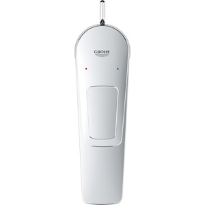 Baterie lavoar GROHE Bauloop 23762001, marimea M, alama, argintiu Baterie lavoar GROHE Bauloop 23762001, marimea M, alama, argintiu