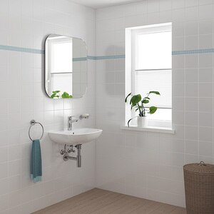 Baterie lavoar GROHE Bauloop 23762001, marimea M, alama, argintiu Baterie lavoar GROHE Bauloop 23762001, marimea M, alama, argintiu