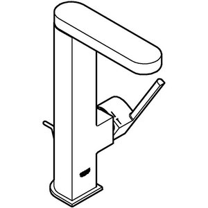 Baterie lavoar GROHE Plus 23851003, marimea L, metal, crom Baterie lavoar GROHE Plus 23851003, marimea L, metal, crom