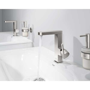 Baterie lavoar GROHE Plus 23871003, marimea L, metal, crom Baterie lavoar GROHE Plus 23871003, marimea L, metal, crom