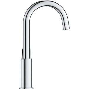 Baterie lavoar GROHE Bauloop 23891001, marimea L, alama, argintiu Baterie lavoar GROHE Bauloop 23891001, marimea L, alama, argintiu