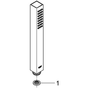 Para dus GROHE Vitalio Joy Cube Stick 26392000, 1 functie, crom Para dus GROHE Vitalio Joy Cube Stick 26392000, 1 functie, crom