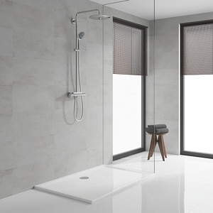 Sistem dus GROHE Vitalio Joy 260 26403001, termostat, 3 functii, crom Sistem dus GROHE Vitalio Joy 260 26403001, termostat, 3 functii, crom