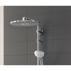 Sistem dus GROHE Euphoria SmartControl 310 26507000, termostat, 3 functii, argintiu Sistem dus GROHE Euphoria SmartControl 310 26507000, termostat, 3 functii, argintiu