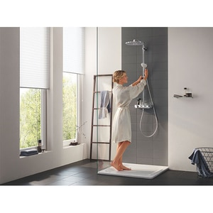 Sistem dus GROHE Euphoria SmartControl 310 26507000, termostat, 3 functii, argintiu Sistem dus GROHE Euphoria SmartControl 310 26507000, termostat, 3 functii, argintiu