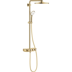 Sistem dus GROHE Euphoria SmartControl 310 26507GL0, termostat, 2 functii, auriu Sistem dus GROHE Euphoria SmartControl 310 26507GL0, termostat, 2 functii, auriu