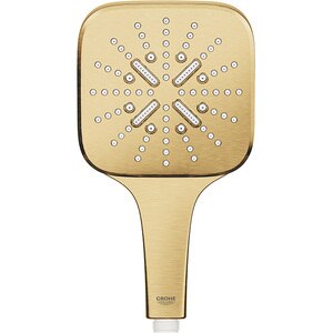 Para dus GROHE Rainshower SmartActive Cube 130 26582GN0, 3 functii, auriu Para dus GROHE Rainshower SmartActive Cube 130 26582GN0, 3 functii, auriu
