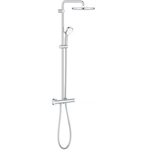 Sistem dus GROHE Tempesta Cosmopolitan 250 26670000, termostat, 2 functii, crom Sistem dus GROHE Tempesta Cosmopolitan 250 26670000, termostat, 2 functii, crom