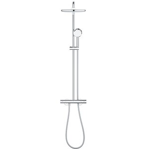 Sistem dus GROHE Tempesta Cosmopolitan 250 26670000, termostat, 2 functii, crom Sistem dus GROHE Tempesta Cosmopolitan 250 26670000, termostat, 2 functii, crom