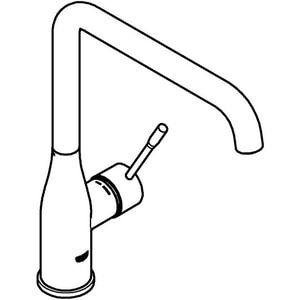 Baterie bucatarie GROHE Essence 30269AL0, metal, antracit Baterie bucatarie GROHE Essence 30269AL0, metal, antracit