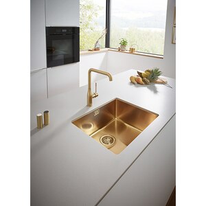Baterie bucatarie GROHE Essence 30269GN0, metal, auriu mat Baterie bucatarie GROHE Essence 30269GN0, metal, auriu mat