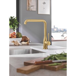 Baterie bucatarie GROHE Essence 30269GN0, metal, auriu mat Baterie bucatarie GROHE Essence 30269GN0, metal, auriu mat