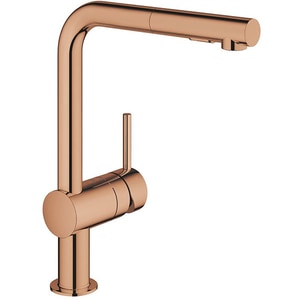 Baterie bucatarie GROHE Minta 30274DA0, dus extractibil, metal, bronz Baterie bucatarie GROHE Minta 30274DA0, dus extractibil, metal, bronz