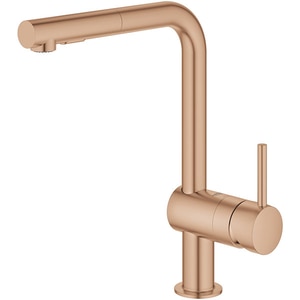 Baterie bucatarie GROHE Minta 30274DL0, dus extractibil, metal, bronz mat Baterie bucatarie GROHE Minta 30274DL0, dus extractibil, metal, bronz mat