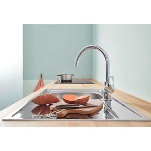 Baterie bucatarie GROHE Bauloop 31368001, metal, crom Baterie bucatarie GROHE Bauloop 31368001, metal, crom