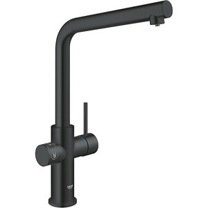 Baterie bucatarie cu unitate de racire si filtru GROHE Blue Home 31454KS1, alama, negru Baterie bucatarie cu unitate de racire si filtru GROHE Blue Home 31454KS1, alama, negru