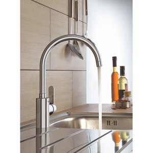 Baterie bucatarie GROHE Get 31494001, metal, crom Baterie bucatarie GROHE Get 31494001, metal, crom
