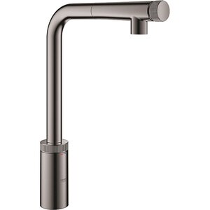 Baterie bucatarie GROHE Minta Smartcontrol 31613A00, tip L, alama, gri antracit Baterie bucatarie GROHE Minta Smartcontrol 31613A00, tip L, alama, gri antracit