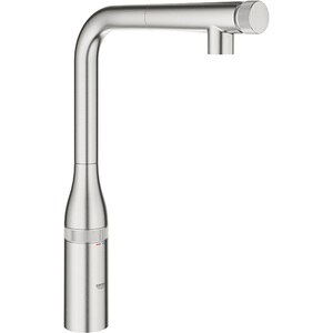 Baterie bucatarie GROHE Essence Smartcontrol 31615DC0, dus extractibil, alama, argintiu inchis Baterie bucatarie GROHE Essence Smartcontrol 31615DC0, dus extractibil, alama, argintiu inchis