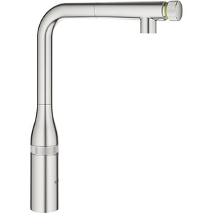 Baterie bucatarie GROHE Essence Smartcontrol 31615DC0, dus extractibil, alama, argintiu inchis Baterie bucatarie GROHE Essence Smartcontrol 31615DC0, dus extractibil, alama, argintiu inchis