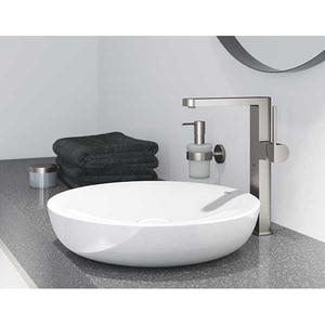 Baterie lavoar GROHE Plus 32618003, marimea XL, metal, crom Baterie lavoar GROHE Plus 32618003, marimea XL, metal, crom