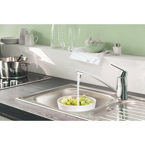 Baterie bucatarie GROHE Eurosmart Cosmo 32842000, metal, argintiu Baterie bucatarie GROHE Eurosmart Cosmo 32842000, metal, argintiu