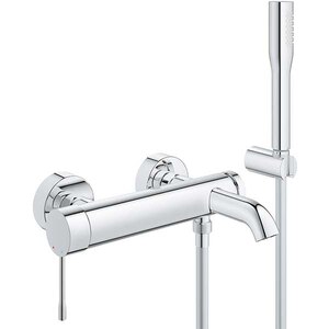 Set baterie cada si dus GROHE Essence 33628001, metal, crom Set baterie cada si dus GROHE Essence 33628001, metal, crom