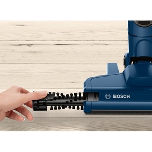 Aspirator vertical BOSCH Readyy'y 20Vmax BCHF2MX20, 0.4l, 18V, autonomie max 44 min, EasyClean, albastru Aspirator vertical BOSCH Readyy'y 20Vmax BCHF2MX20, 0.4l, 18V, autonomie max 44 min, EasyClean, albastru