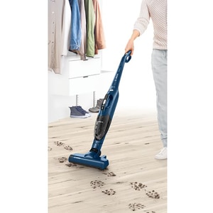 Aspirator vertical BOSCH Readyy'y 20Vmax BCHF2MX20, 0.4l, 18V, autonomie max 44 min, EasyClean, albastru Aspirator vertical BOSCH Readyy'y 20Vmax BCHF2MX20, 0.4l, 18V, autonomie max 44 min, EasyClean, albastru