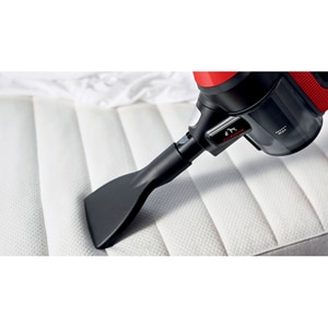 Aspirator vertical 2in1 BOSCH Unlimited 7 BCS711PET, 0.3l, 18V, autonomie max 40 min, Quick Stan, rosu-negru Aspirator vertical 2in1 BOSCH Unlimited 7 BCS711PET, 0.3l, 18V, autonomie max 40 min, Quick Stan, rosu-negru