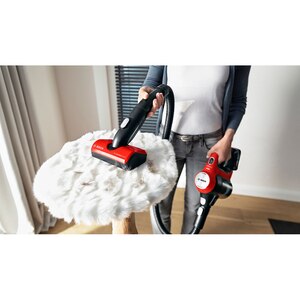 Aspirator vertical 2in1 BOSCH Unlimited 7 BCS711PET, 0.3l, 18V, autonomie max 40 min, Quick Stan, rosu-negru Aspirator vertical 2in1 BOSCH Unlimited 7 BCS711PET, 0.3l, 18V, autonomie max 40 min, Quick Stan, rosu-negru
