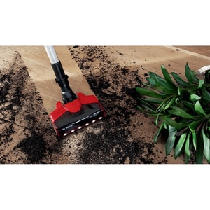 Aspirator vertical 2in1 BOSCH Unlimited 7 BCS711PET, 0.3l, 18V, autonomie max 40 min, Quick Stan, rosu-negru Aspirator vertical 2in1 BOSCH Unlimited 7 BCS711PET, 0.3l, 18V, autonomie max 40 min, Quick Stan, rosu-negru