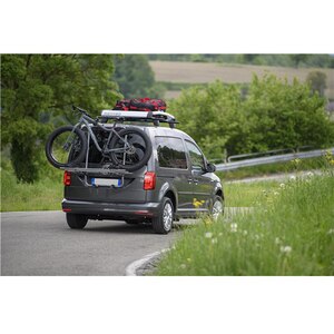 Suport biciclete MENABO Shadow pt VW Caddy, Prindere pe haion, 3 biciclete Suport biciclete MENABO Shadow pt VW Caddy, Prindere pe haion, 3 biciclete