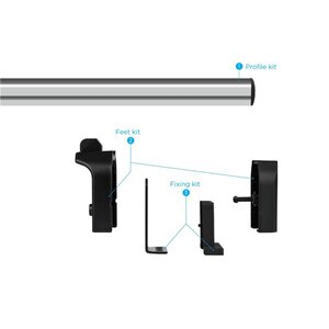 Bare transversale MENABO Professional, Renault Kangoo Express (Mk2), 2007-2020, 125 cm Bare transversale MENABO Professional, Renault Kangoo Express (Mk2), 2007-2020, 125 cm