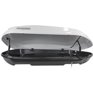 Cutie portbagaj MENABO Diamond Duo 450, 450l, alb Cutie portbagaj MENABO Diamond Duo 450, 450l, alb