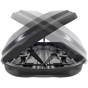 Cutie portbagaj MENABO Diamond Duo 450, 450l, alb Cutie portbagaj MENABO Diamond Duo 450, 450l, alb