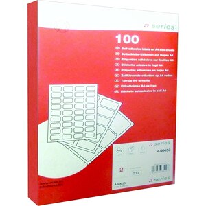 Etichete autoadezive A-SERIES, 52.5 x 29.7 mm, 4000 bucati/top Etichete autoadezive A-SERIES, 52.5 x 29.7 mm, 4000 bucati/top
