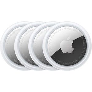 AirTag APPLE 4 Pack MX542ZM/A, argintiu-negru AirTag APPLE 4 Pack MX542ZM/A, argintiu-negru