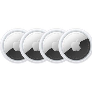 AirTag APPLE 4 Pack MX542ZM/A, argintiu-negru AirTag APPLE 4 Pack MX542ZM/A, argintiu-negru