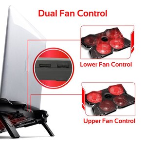 Suport laptop PROMATE AIRBASE-3, 17", negru Suport laptop PROMATE AIRBASE-3, 17", negru