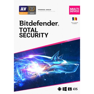Antivirus BITDEFENDER Total Security, 1 an, 3 PC, Retail Antivirus BITDEFENDER Total Security, 1 an, 3 PC, Retail