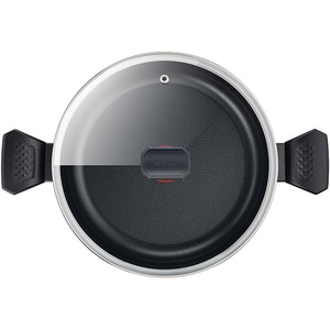 Oala cu capac TEFAL Simply Clean B5674653, 4.5l, 24cm, aluminiu, negru Oala cu capac TEFAL Simply Clean B5674653, 4.5l, 24cm, aluminiu, negru